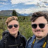 Alex and Tyler at Denali National Park